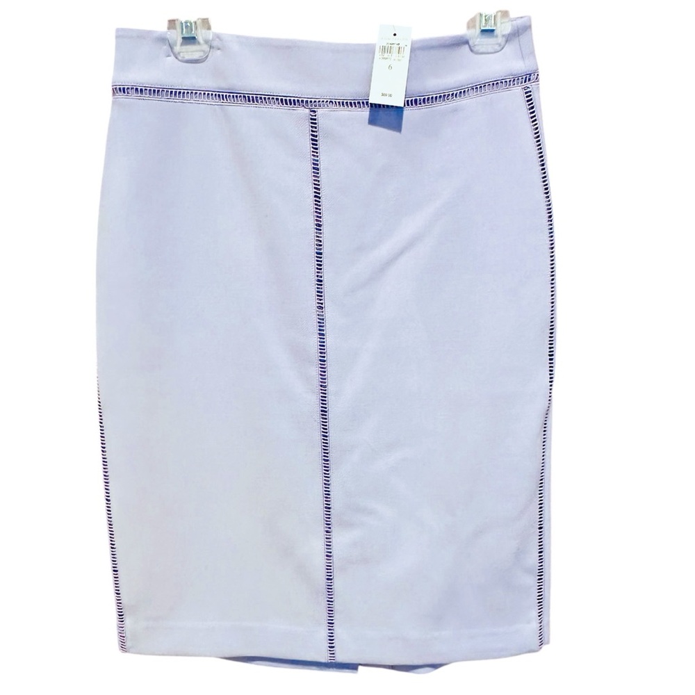 NWT ANN TAYLOR Lavender Pencil Skirt Size 6
